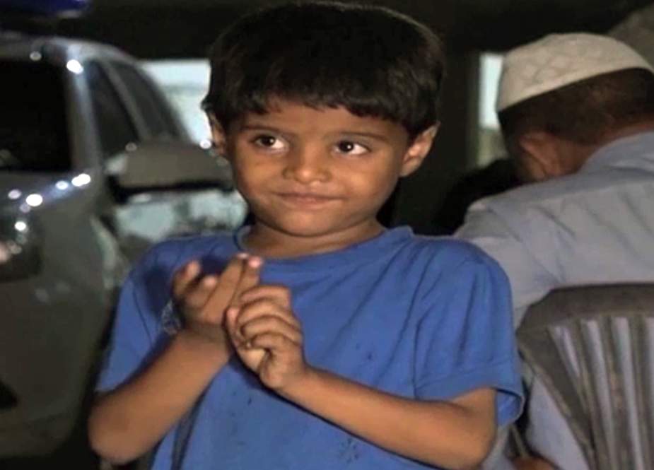 کراچی کے علاقے نیو کراچی سے اغواء 6 سالہ حذیفہ لیاقت آباد سے مل گیا