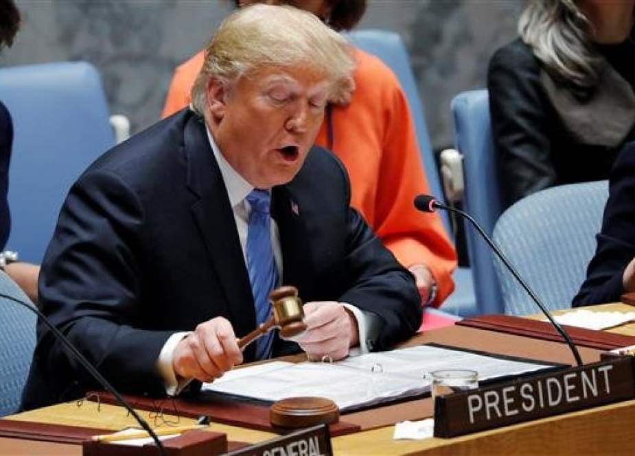 US President Donald Trump,  as current President of the United Nations Security Council.jpg