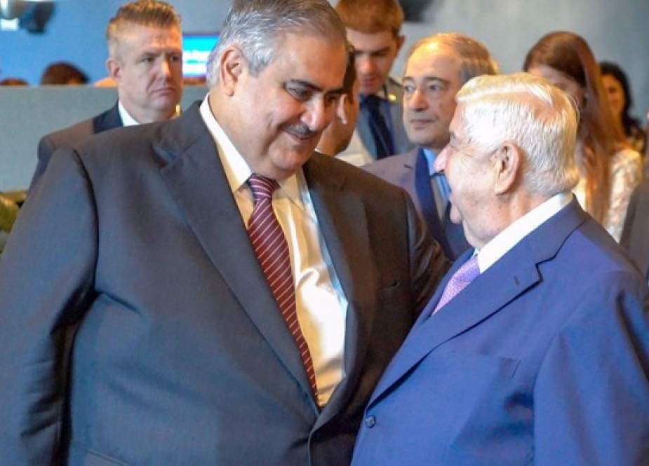 دیدار وزیر خارجه ی سوریه و بحرین در نیویورک