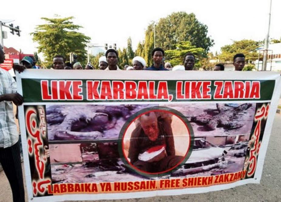 ادامه تظاهرات در نیجریه برای حمایت از شیخ زکزاکی + تصاویر