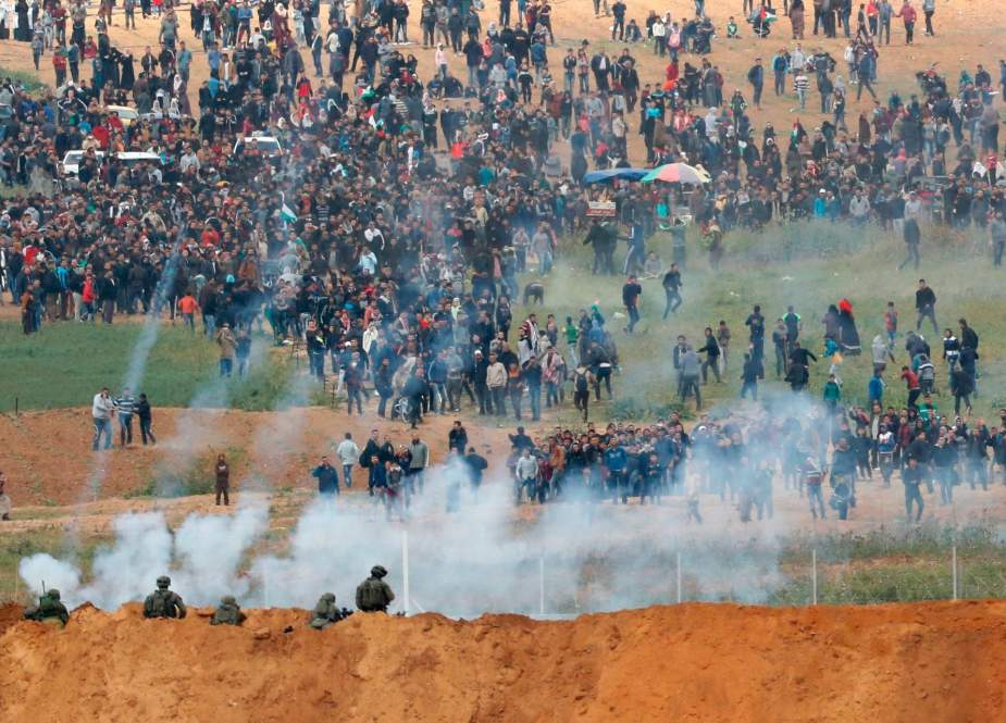 İsrail Qəzzada keçirilən dinc aksiyada 3 fələstinli şəhid etdi, 120-dən çox fələstinli yaralandı