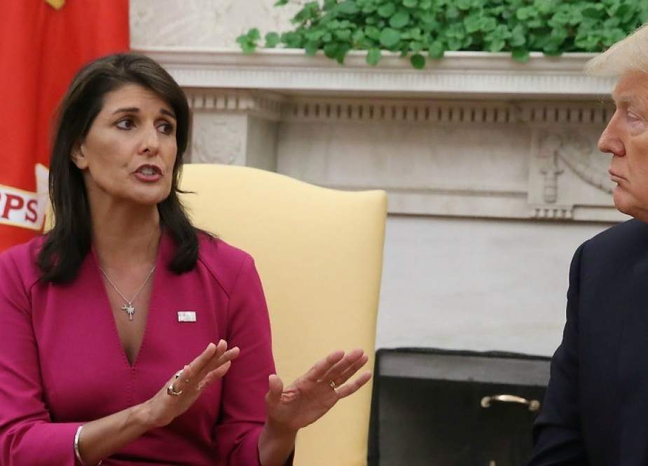 As Nikki Haley Resigns, Critics Forced to Clarify That "Pro-War, Pro-Imperialist" Sycophant for Trump Is No "Moderate"