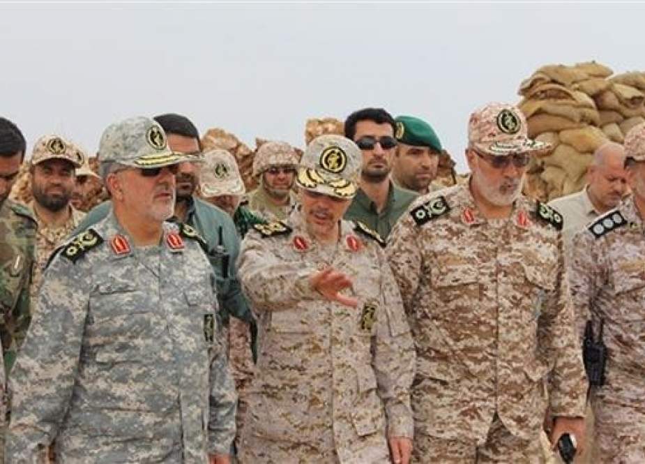 Chairman of the Chiefs of Staff of the Iranian Armed Forces Major General Mohammad Baqeri (C).jpg