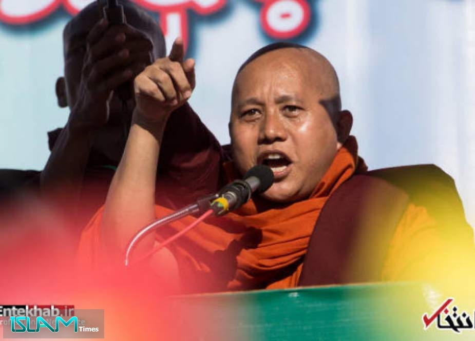 سخنرانی "ویراتو"، از راهبان بودایی که دارای عقاید ناسیونالیستی شدید است