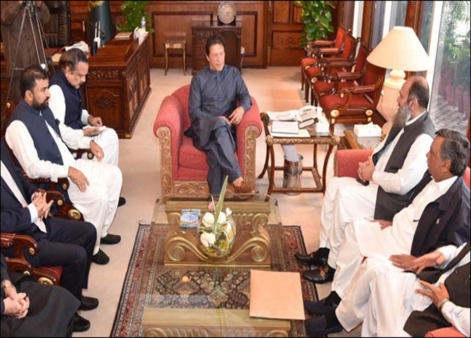 اسلام آباد، وزیراعظم عمران خان سے وزیراعلٰی بلوچستان کی ملاقات