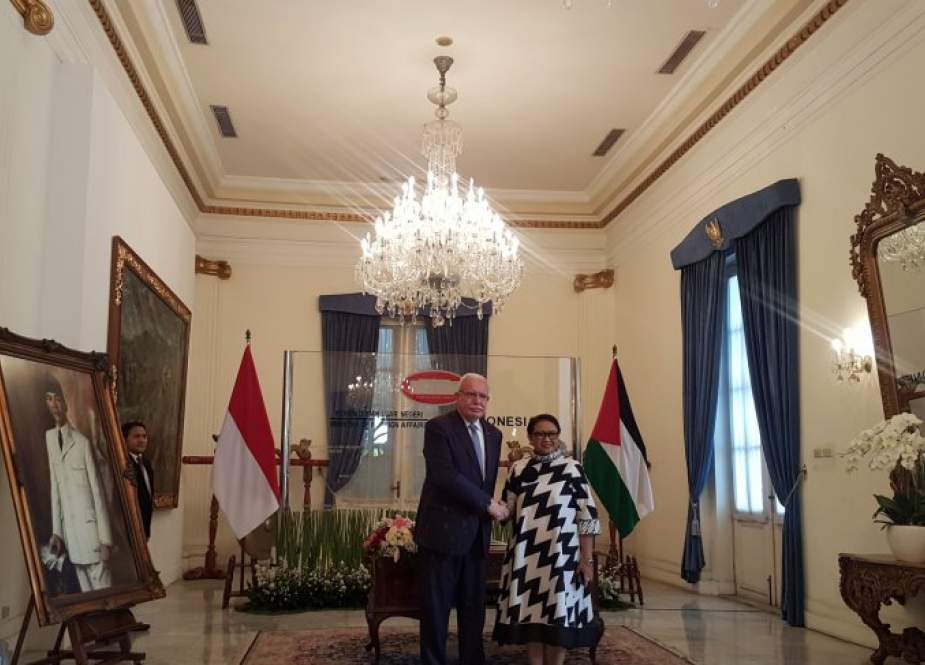 Menteri Luar Negeri RI Retno Marsudi dan Menteri Luar Negeri Palestina Riad al Malki.jpg