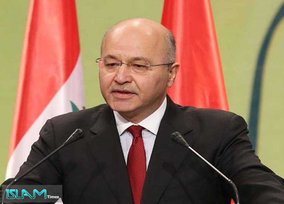 برهم صالح: يجب عدم تحميل العراق وزر التوترات