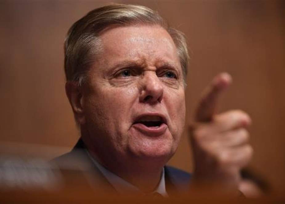 US Senator Lindsey Graham (Photo by AFP)