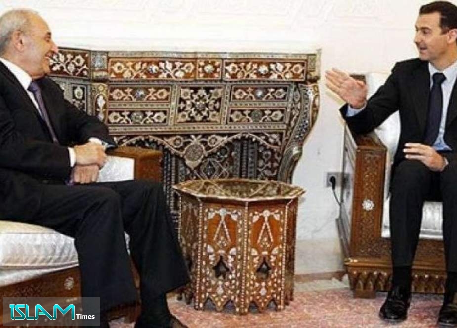 الرئيس الأسد يرسل برقية لبري