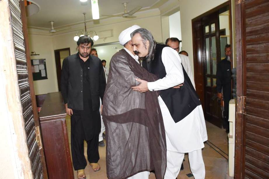 وفاقی وزیر علی امین گنڈا پور کی سربرہ ایم ڈبلیو ایم سے ملاقات
