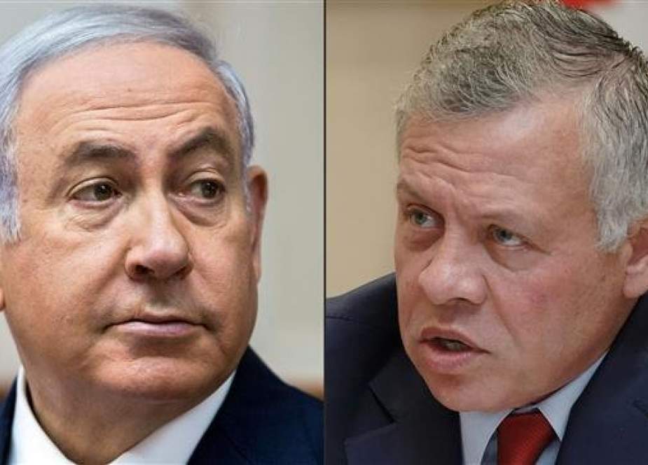 Israeli Prime Minister Benjamin Netanyahu, and Jordanian King Abdullah II