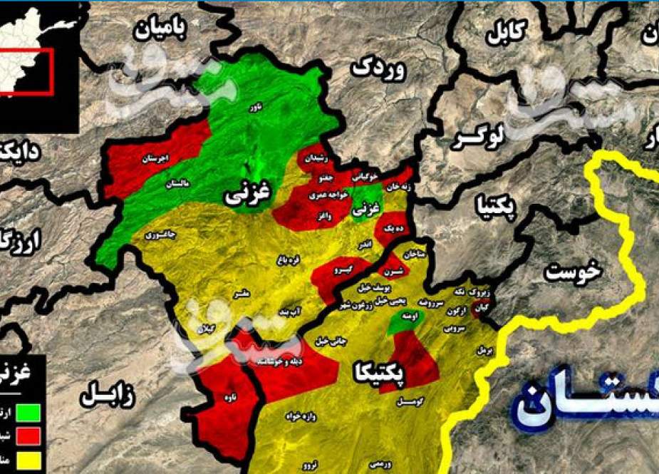 ادامه سقوط دومینوار شهرها در افغانستان همزمان با فرار نیروهای ارتش از پایگاه‌های نظامی + نقشه میدانی