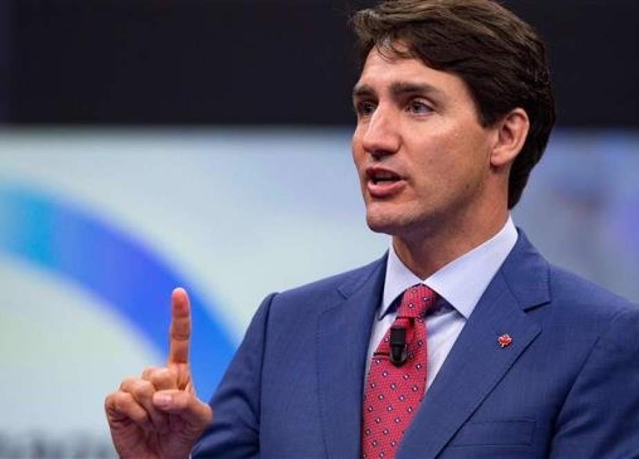 File photo of Canadian Prime Minister Justin Trudeau taken on July 11, 2018. (Photo by AFP)