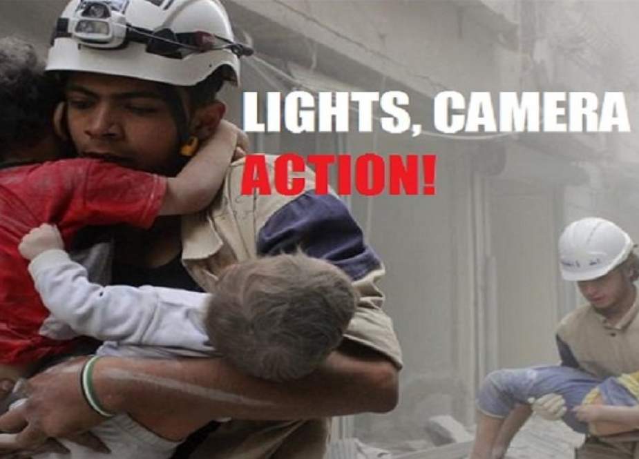 Russia: White Helmets Filming False Flag Chemical Attack