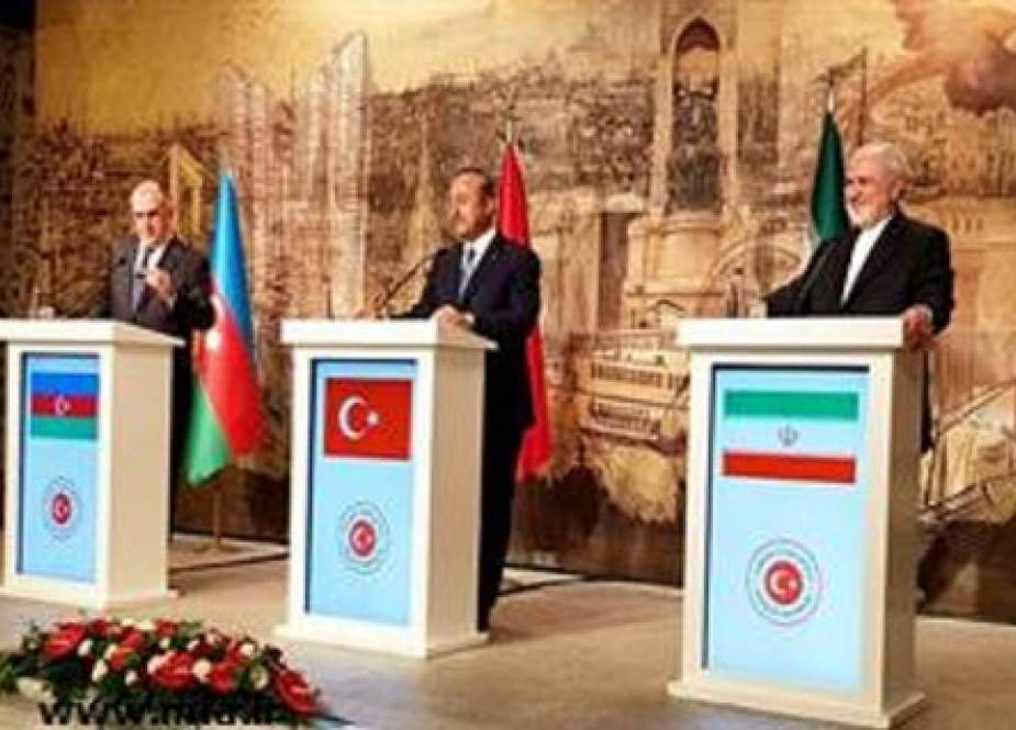 اراده مشترک ایران، ترکیه و آذربایجان تقویت صلح و امنیت منطقه است