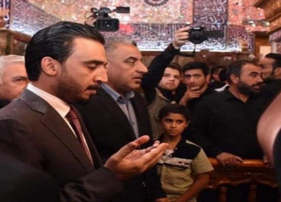 رئیس پارلمان عراق: قيام امام حسين (ع) چراغ مسیر مبارزه با فساد است
