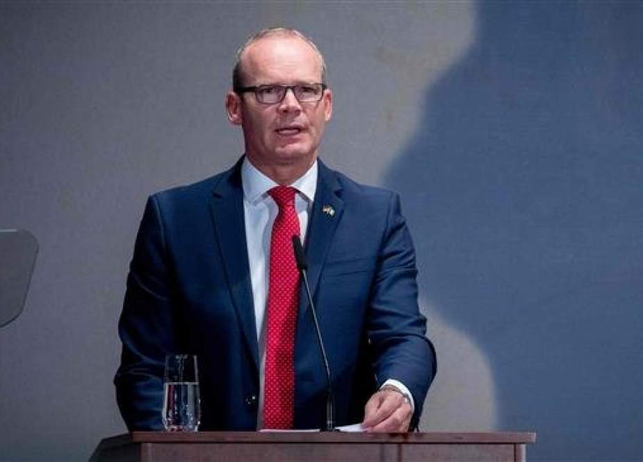 Irish Foreign Minister Simon Coveney (Photo by AFP)