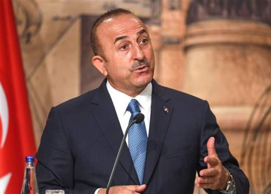 Turkish Foreign Minister Mevlut Cavusoglu (Photo by AFP)