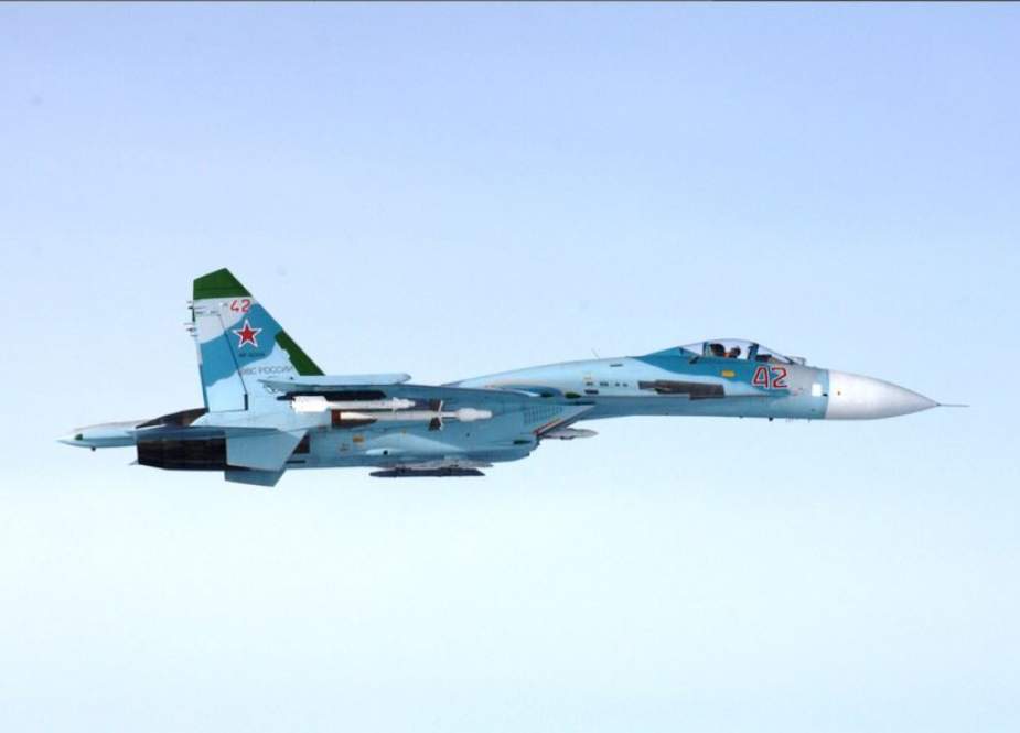 A Russian Su-27 fighter jet (file photo)