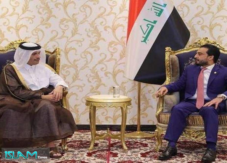 رئيس مجلس النواب العراقي يدعو قطر للمساهمة في إعمار العراق