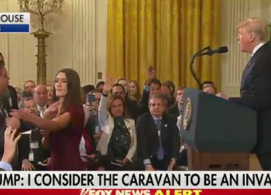 Reporter Jim Acosta denied press pass by the White House after verbal duel with President Donald Trump.jpg