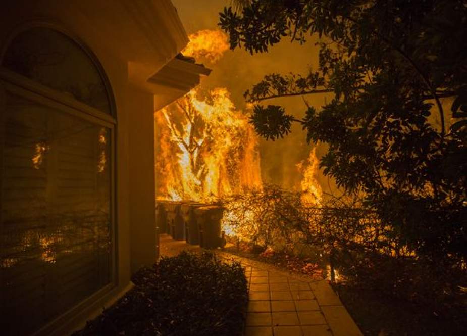 Kebakaran di California (USA Today)