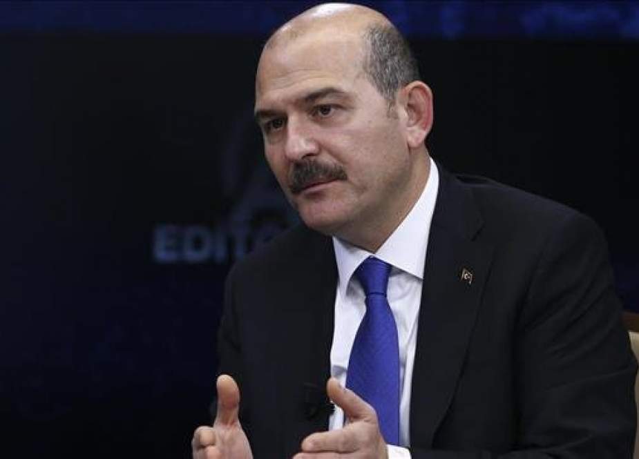 Turkish Interior Minister Suleyman Soylu (Photo by Anadolu news agency