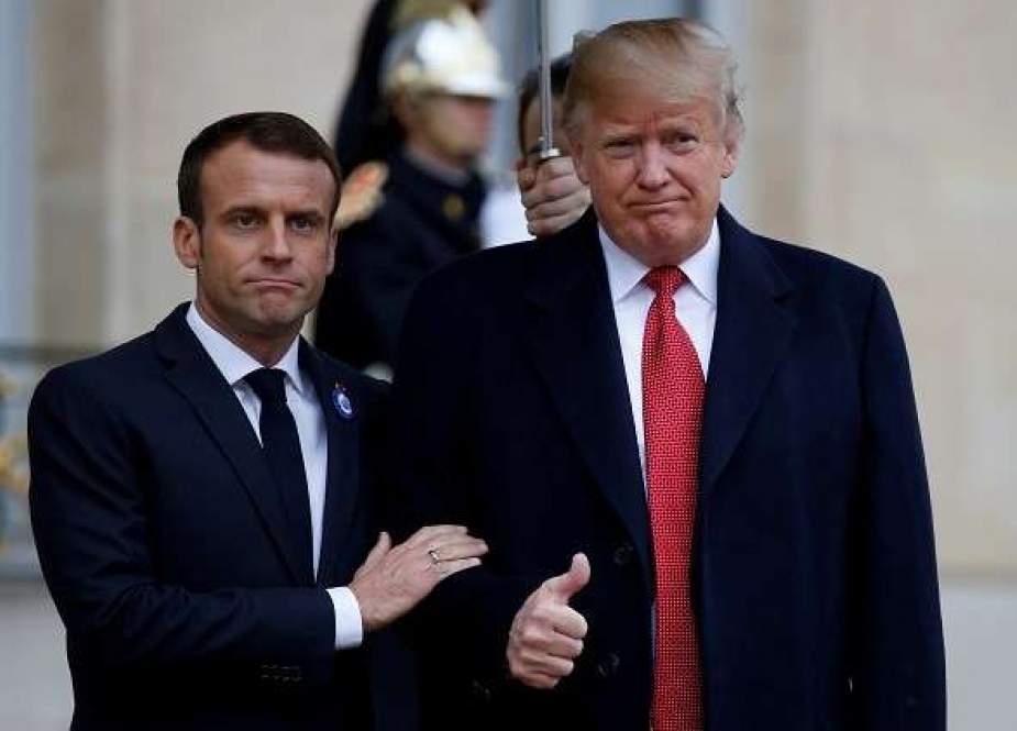 ماكرون: فرنسا حليفة للولايات المتحدة وليست تابعة لها