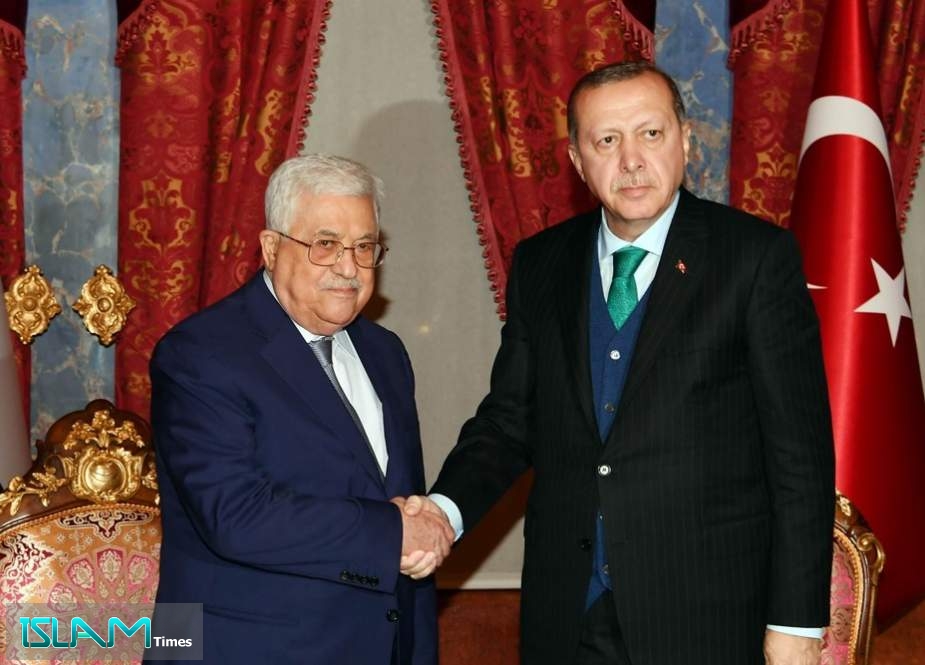أردوغان يعرض المساعدة على الفلسطينيين