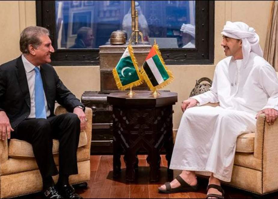 شاہ محمود قریشی کی یو اے ای کے وزیر خارجہ شیخ عبداللہ بن زید النہیان سے ملاقات