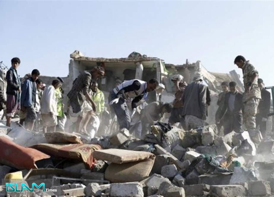 استمرار جرائم تحالف العدوان السعودي ضد اليمن