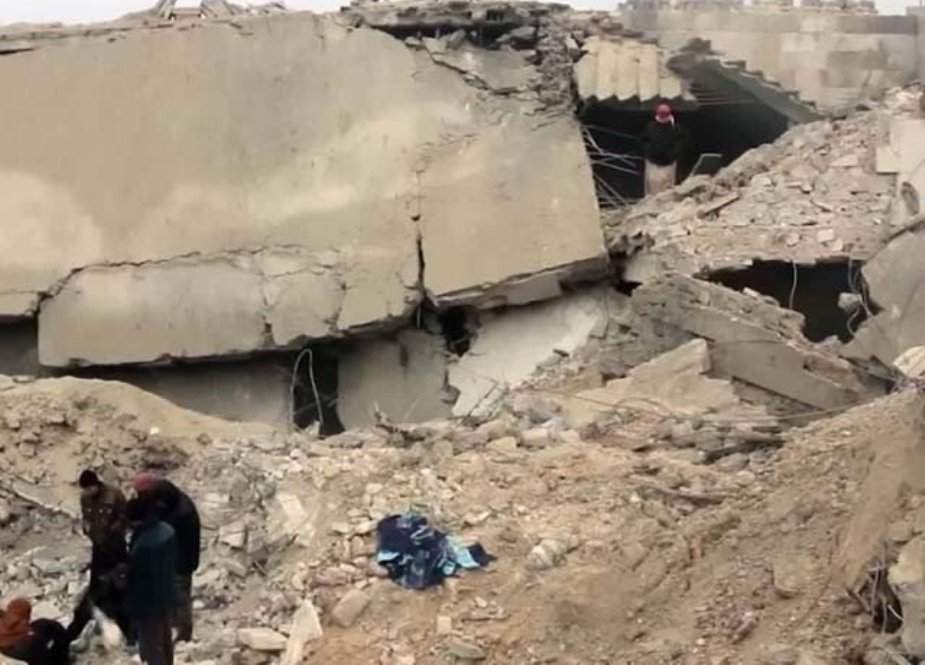 شام میں امریکی فضائی حملے میں 17 بچے اور 12 خواتین سمیت 40 افراد جاں بحق