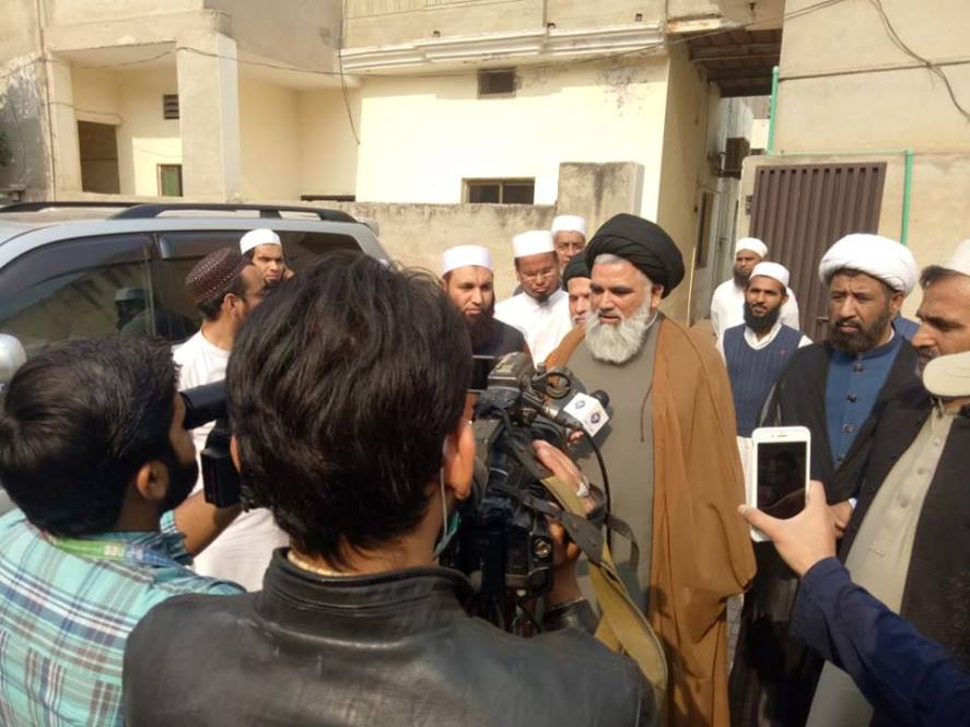 علامہ سید جواد نقوی کا رائیونڈ تبلیغی مرکز کا دورہ، مولانا طارق جمیل سے ملاقات
