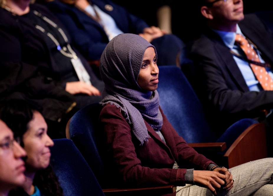 Democratic congresswoman-elect Ilhan Omar, MN