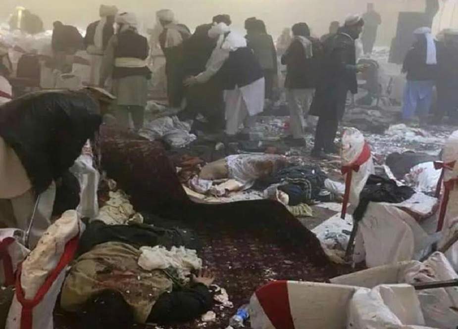 کابل، محفل میلاد پہ خودکش حملہ، 60 افراد شہید، 80 زخمی