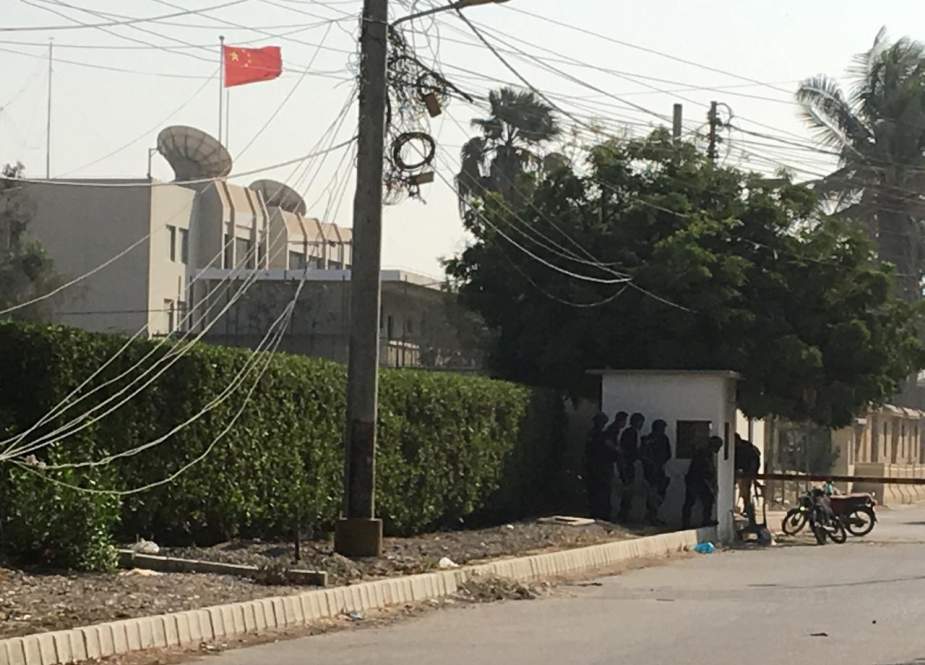 Armed men attack Chinese consulate in Pakistan