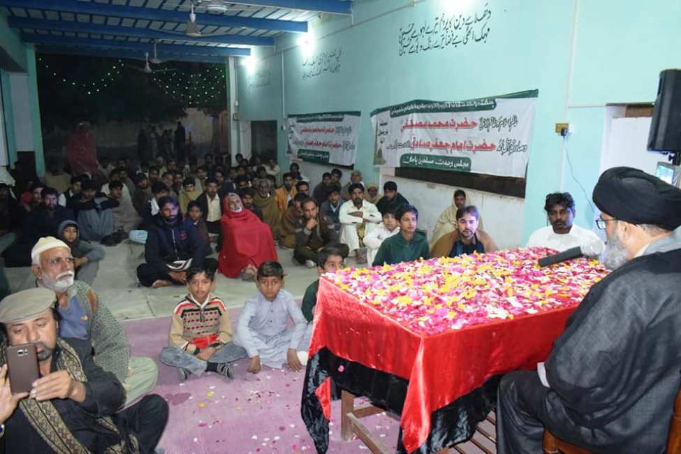 مجلس وحدت مسلمین ضلع بھکر میں مختلف مقامات پر جشن صادقین کا انعقاد، علامہ احمد اقبال رضوی کی شرکت