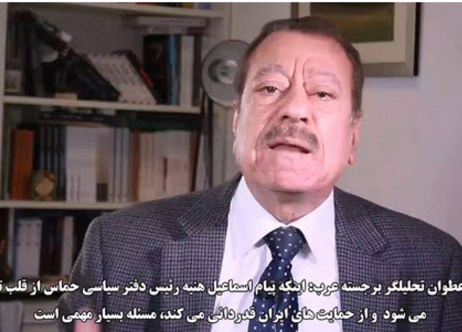 عطوان: پیام رئیس دفتر سیاسی حماس از قلب تهران بسیار مهم بود/ یک غزه روی زمین و یک غزه زیرزمین قرار دارد