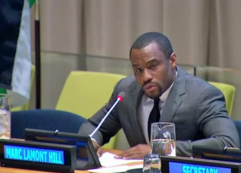 Professor Marc Lamont Hill spoke at the Special Meeting of the Committee on the Exercise of the Inalienable Rights of the Palestinian People