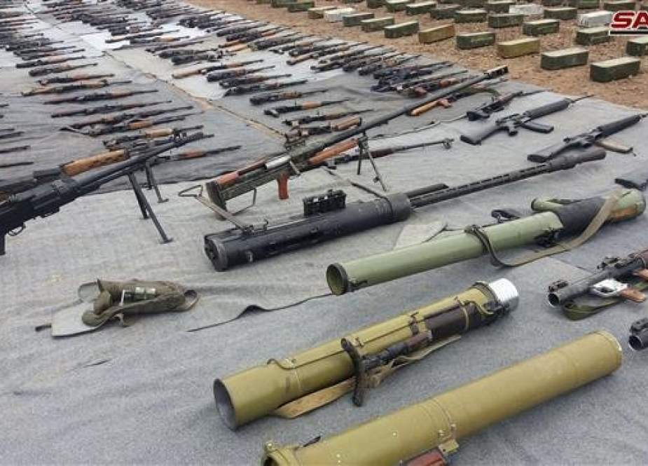 Munitions discovered by Syrian government forces.jpg