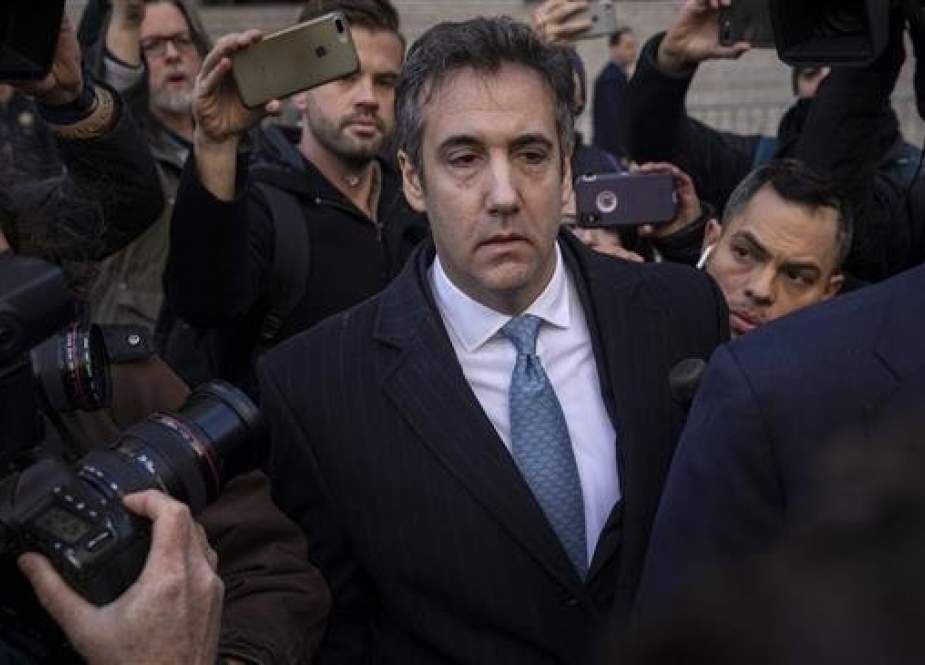 In this AFP file photo taken on November 29, 2018, Michael Cohen, former personal attorney to US President Donald Trump, exits federal court, in New York City.