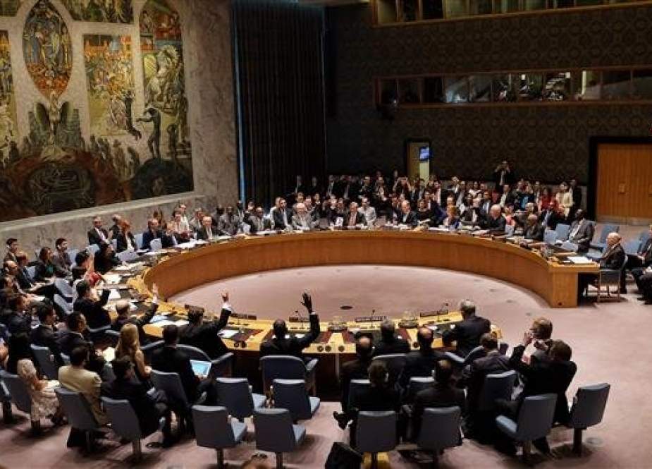 Ffile photo of United Nations Security Council (Photo by AFP)