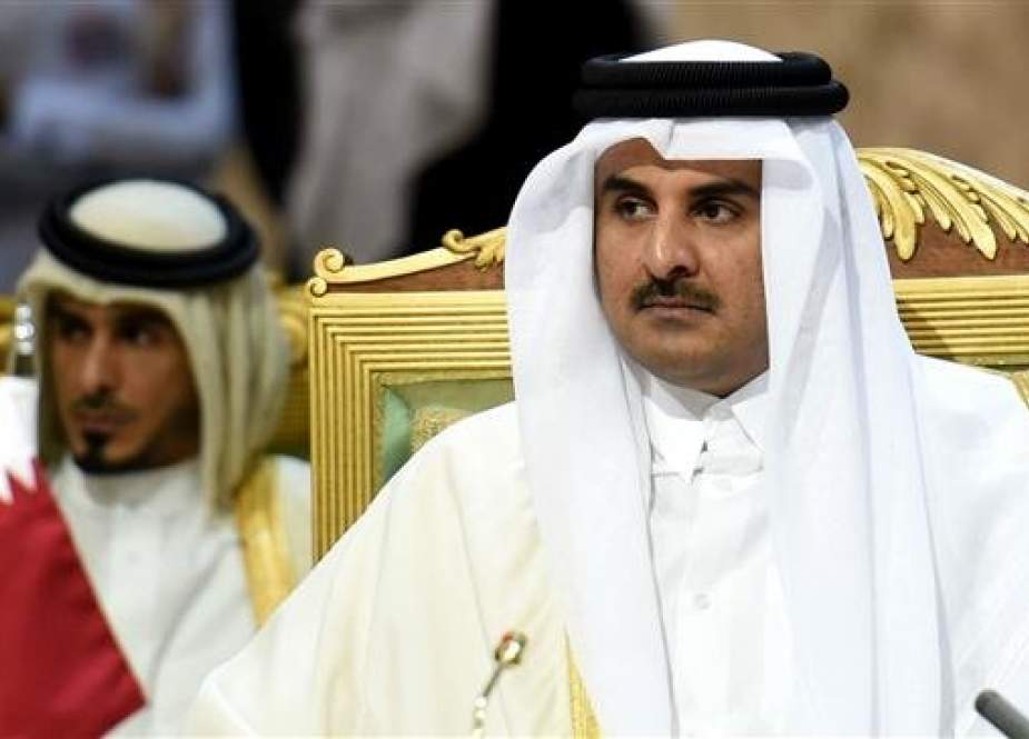 Qatari Emir Sheikh Tamim bin Hamad Al Thani (Photo by AFP)