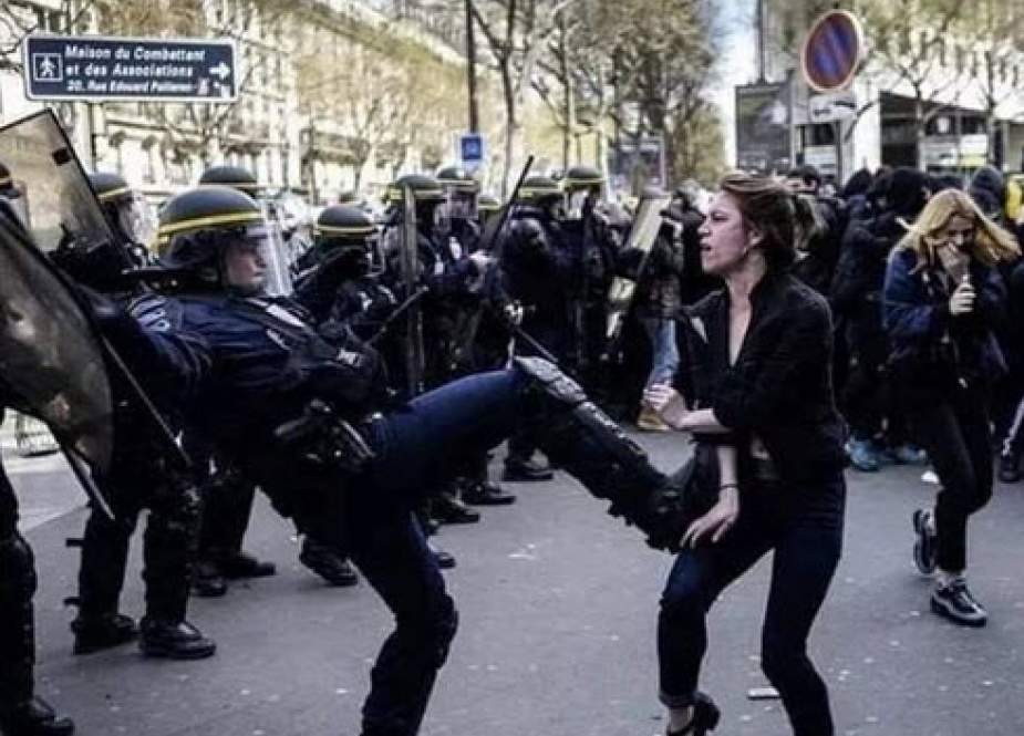 "بهار فرانسوی"؛ طعنه رسانه‌های سوری به ناآرامی‌های فرانسه