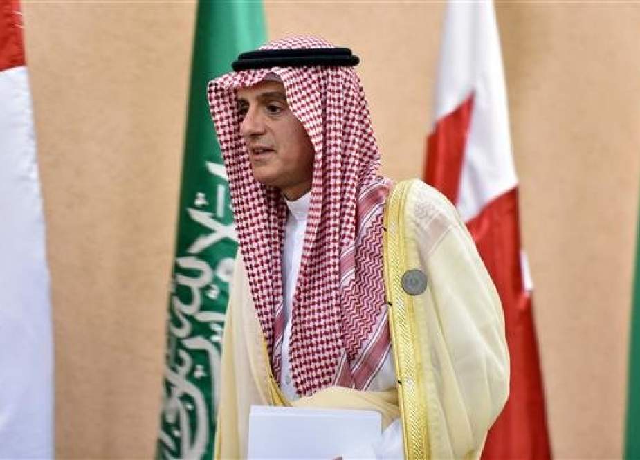 Saudi Foreign Minister Adel al-Jubeir arrives for a press conference at the Diriya Palace in the Saudi capital Riyadh during the Persian Gulf Cooperation Council (GCC) summit on December 9, 2018. (Photo by AFP)