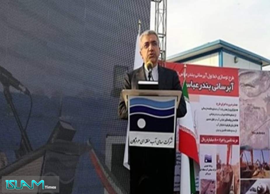 وزير الطاقة الايراني يرعى تدشين مشروع تامين مياه الشرب ببندر عباس