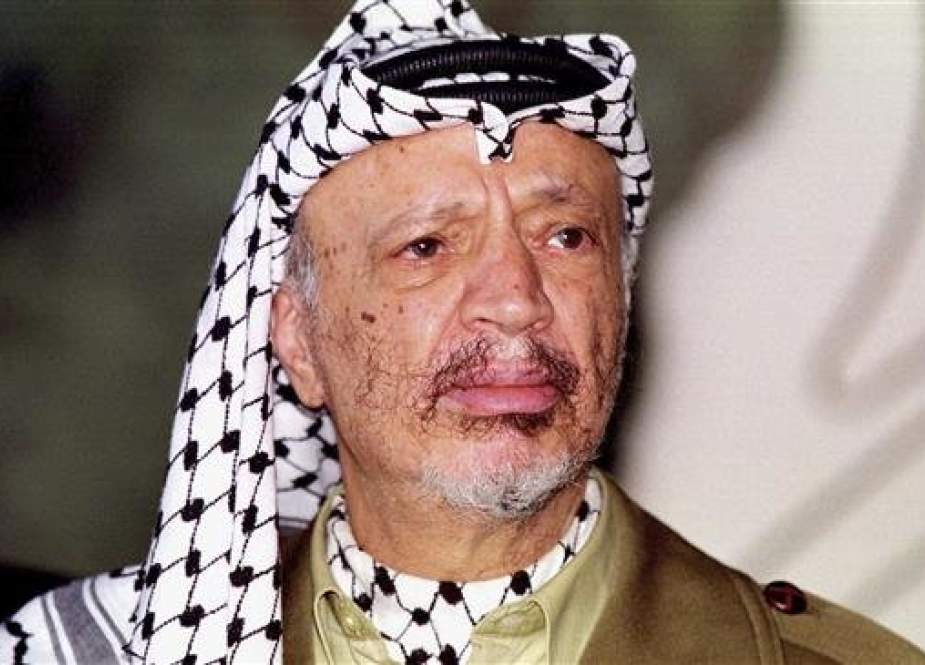 Former Palestinian leader, Yasser Arafat (Photo by Getty Images)