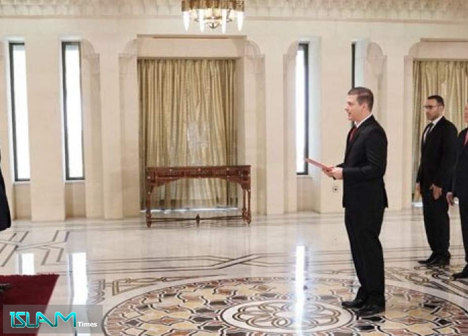 الرئيس الأسد يتقبل أوراق اعتماد سفيري أرمينيا وفنزويلا