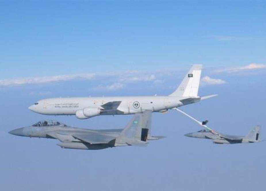 This file photo shows aircraft from Saudi Arabia