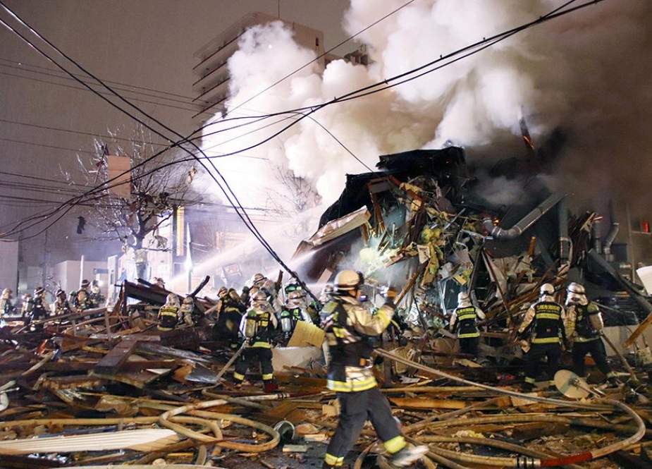 جاپان، ریسٹورنٹ میں دھماکا، 42 افراد زخمی
